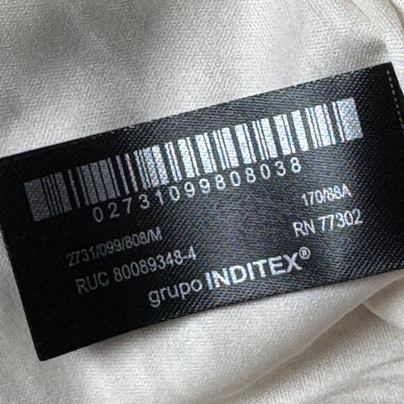 NWT ZARA ZW COLLECTION SILVER SEQUIN MINI DRESS OPEN BACK STUNNING GLAM MEDIUM - Picture 7 of 10